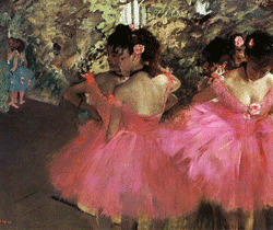Degas, Edgar - Dancers in Pink.gif